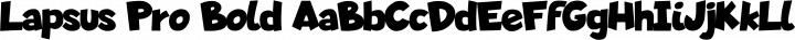 Lapsus Pro Bold free font
